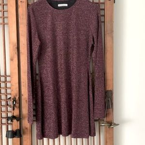 Reformation dress, Purple sparkle